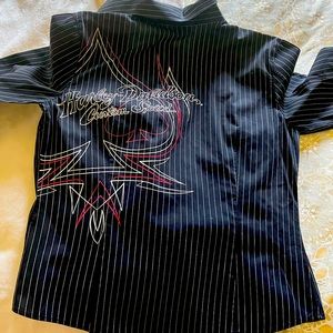 Harley Davidson button down shirt